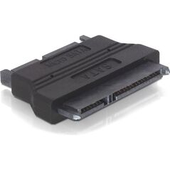 Delock SATA 22-pin - SATA 22-pin, Czarny (61695)