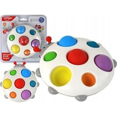 LeanToys Silikonowa Tablica Kolorowa Biedronka Pop It Edukacyjny