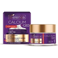 Bielenda Calcium + Q10 Skoncentrowany silnie regenerujący krem przeciwzmarszczkowy na dzień 80+ 50ml