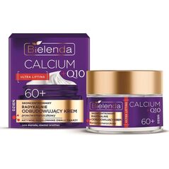 Bielenda Calcium + Q10 Skoncentrowany Radykalnie Odbudowujący Krem Przeciwzmarszczkowy Na Dzień 60+ 50Ml