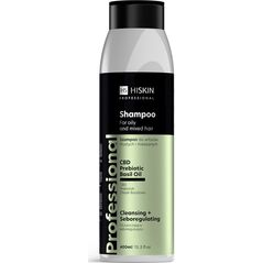 HiSkin HISKIN Professional Szampon do włosów tłustych i mieszanych - oczyszczająco-seboregulujący 400 ml