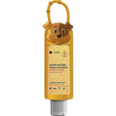 HiSkin HISKIN Antibac Hand Cleanser+ Biobójczy Żel do rąk o zapachu brzoskwini - piesek (butelka 75ml+etui)