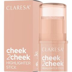 Claresa CLARESA Cheek2Cheek Kremowy rozświetlacz w sztyfcie 01 Pearl Shine