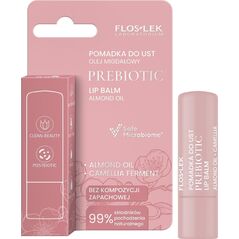 Floslek FLOSLEK Prebiotic Lip Care Prebiotyczna pomadka do ust olej migdałowy 4 g