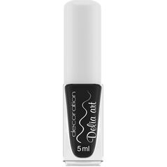 Delia DELIA Art Lakier do zdobień czarny 5 ml
