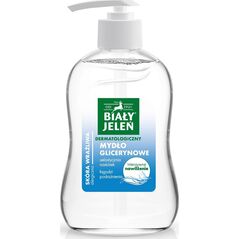 Pollena BIAŁY JELEŃ Mydło glicerynowe dermatologiczne  w płynie 500 ml
