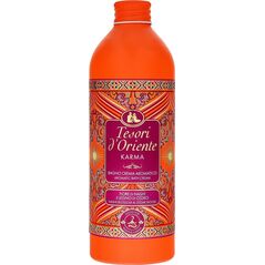 Tesori TESORI D`ORIENTE Kremowy Płyn do kąpieli Karma - Kwiat Nashi & Drzewo Cedrowe 500ml