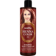 Venita VENITA Henna Color Szampon do włosów w odcieniach czerwonych i rudości - Red 300ml