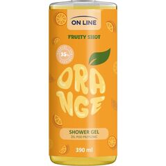 Forte Sweeden ON LINE Fruity Shot Żel pod prysznic Orange 390 ml