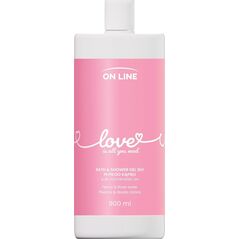 On Line ON LINE Emocje Żel i płyn do kąpieli 2w1 Love 900 ml