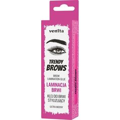 Venita Trendy brows laminacja brwi-klej do brwi stylizujący ultra mocny 8g