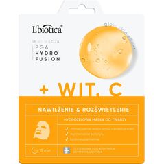 Lbiotica / Biovax L`biotica pga hydr fusion + witamina c hydrożelowa maska do twarzy-nawilżenie i rozświetlenie