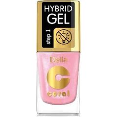 Delia Hybrid Gel Coral Lakier Do Paznokci 11ml Pink Pudding (100)