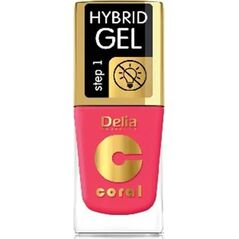 Delia Hybrid Gel Coral Lakier Do Paznokci 11ml Romantic Rose (102)
