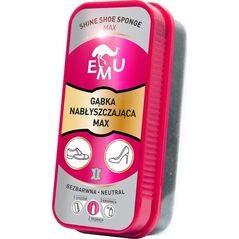 Emu gąbka nabłyszczająca do butów max-bezbarwna 1szt