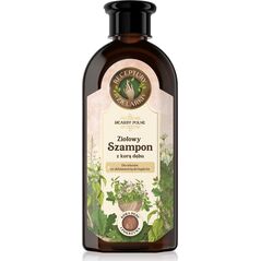 Receptury Zielarki Skarby Polne ziołowy szampon z korą dębu do włosów ze skłonnością do łupieżu 350ml