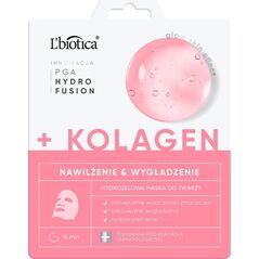 Lbiotica / Biovax L`biotica pga hydr fusion + kolagen hydrożelowa maska do twarzy-nawilżenie i wygładzenie