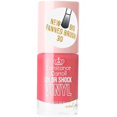 Constance Carroll Color Shock Lakier do paznokci z winylem Mini 6ml Coral (10)