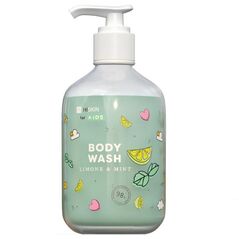 Hiskin Kids Body Wash Płyn do mycia ciała dla dzieci Limone & Mint 400ml