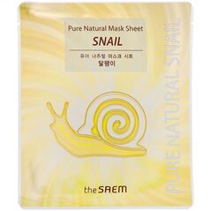 The Saem Natural snail maska w płachcie-ślimak