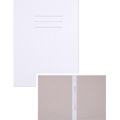 Office Products Skoroszyt Budget, karton, z listwą, nadruk, A4, 250gsm, biały