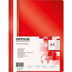 Office Products SKOR.OFFICE PRODUCTS A4 CZERWONY SKOROSZYT - 21101111-04