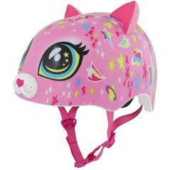 Παιδικό κράνος RASKULLZ ASTRO CAT ροζ μέγεθος S CHILD FS 5+ (50-54 cm) (NEW)