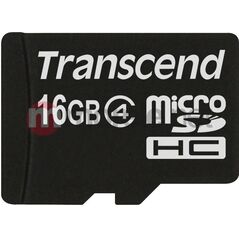Karta Transcend MicroSDHC 16 GB Class 4  (TS16GUSDC4)
