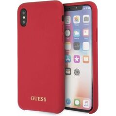 Guess Etio do iPhone X czerwony (GUHCPXLSGLRE)