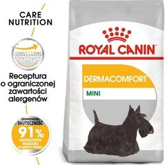 Royal Canin Royal Canin Mini Dermacomfort karma sucha dla psów dorosłych, ras małych o wrażliwej skórze skłonnej do podrażnień 1kg