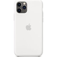 Apple Silikonowe etui do iPhone 11 Pro - białe-MWYL2ZM/A