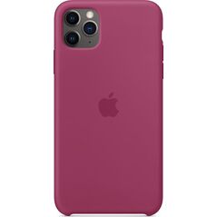 Apple Silikonowe etui do iPhone'a 11 Pro Max - krwisty róż-MXM82ZM/A