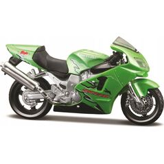 Maisto Model metalowy Motocykl Kawasaki Ninja ZR-12R 1/18 z podstawką