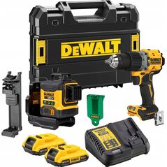 Zestaw elektronarzędzi Dewalt 18v xr zestaw dcle34031 dcd800 2x2ah