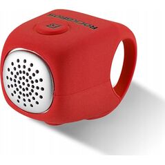 RockBros Dzwonek rowerowy elektroniczny w obudowie silikonowej - czerwony ROCKBROS