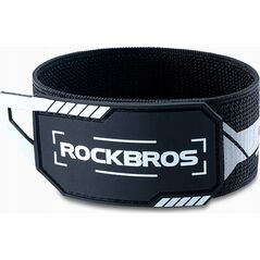 RockBros Taśma odblaskowa na rower nogę rękę plecak - czarna ROCKBROS