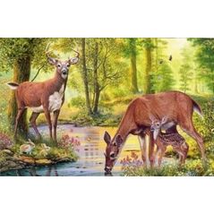 Norimpex Diamentowa mozaika - Jelenie nad strumieniem Norimpex