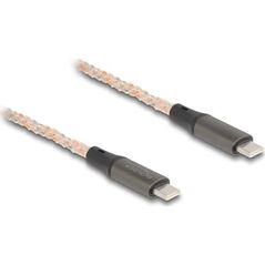 DeLOCK 88288 kabel USB USB 2.0 1,2 m USB C Czarny, Miedziany, Szary, Przezroczysty