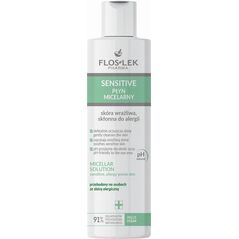 Floslek Flos-Lek, Sensitive Płyn micelarny do skóry wrażliwej, 225 ml - Długi termin ważności!
