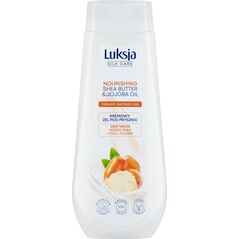 Luksja Luksja Silk Care Kremowy żel pod prysznic odżywcze masło shea i olej jojoba 500 ml