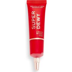 MAKE UP REVOLUTION REVOLUTION Super Dewy Róż w płynie Totally Blushed 15ml