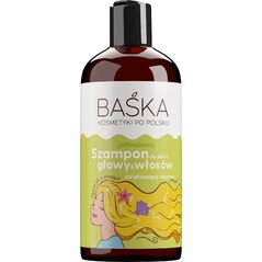 Solverx BAŚKA Kosmetyki Po Polsku Jabłuszkowy Szampon do włosów - zwiększający objętość  500ml