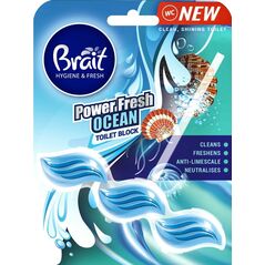 Brait Brait Hygiene & Fresh Kostka do WC Power Fresh Ocean 39g
