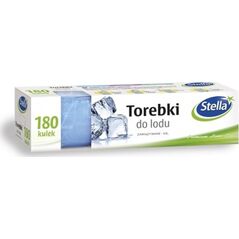 Stella STELLA Torebki do lodu zawiązywane 180 kulek XXL box