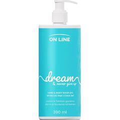 On Line ON LINE Emocje Mydło do rąk i ciała 2w1 Dream 390 ml