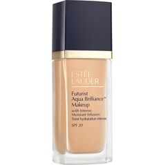 Estee Lauder Futurist Aqua Brilliance Makeup with Intense Moisture Infusion SPF 20 30ml. 1W0 Warm Porcelain