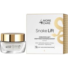 AA More 4 Care Snake Lift Odbudowujący Krem przeciwzmarszczkowy na noc 50ml