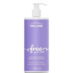 On Line Emocje Mydło do rąk i ciała 2w1 free 390ml
