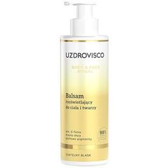 Uzdrovisco,Body & Face Ritual, Balsam rozświetlający do ciała i twarzy, 200 ml