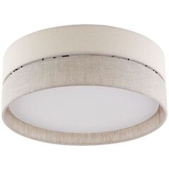 TK Lighting Eco 5775 πλαφονιέρα φωτιστικό οροφής 3x15W E27 λευκό/γκρι